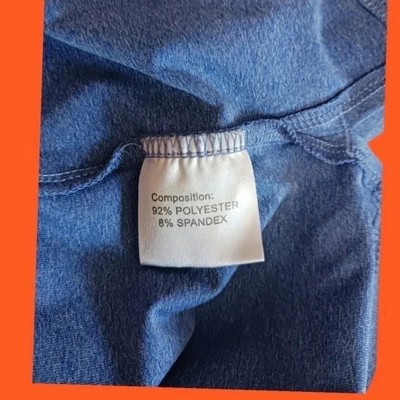 Cossniss short sleeve polo shirt size XL blue color - Picture 3 of 7